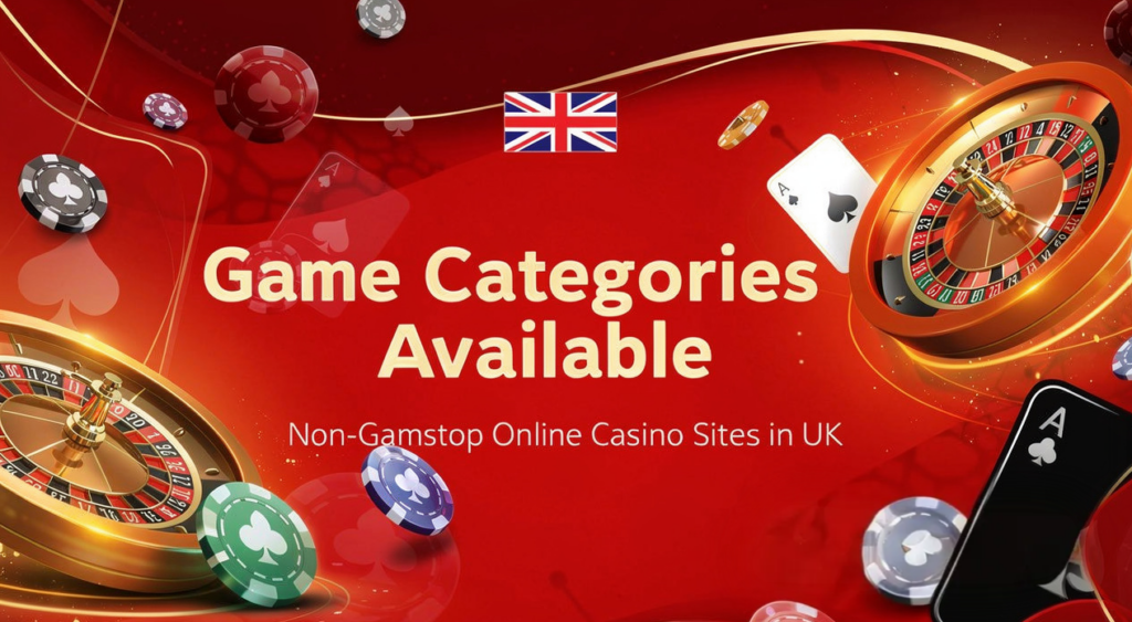 Non Gamstop UK offers a wide selection of online casino games